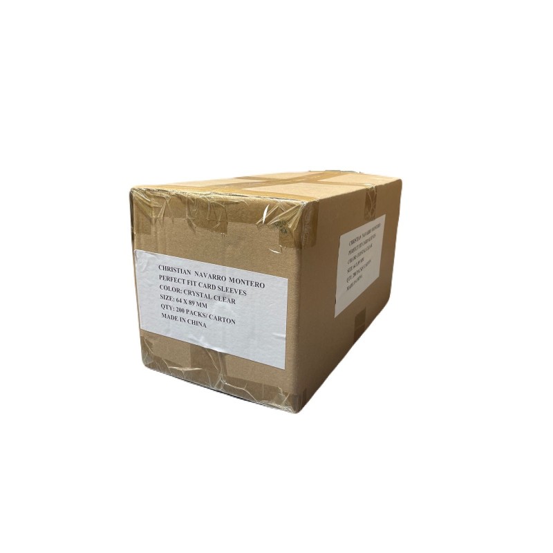 Caja de Protectores de cartas - Crystal Clear Perfect Fit