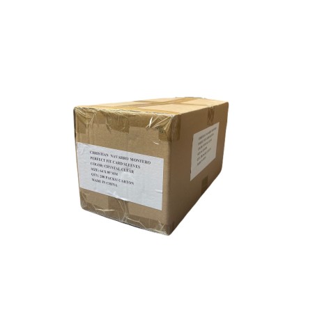 Caja de Protectores de cartas - Crystal Clear Perfect Fit